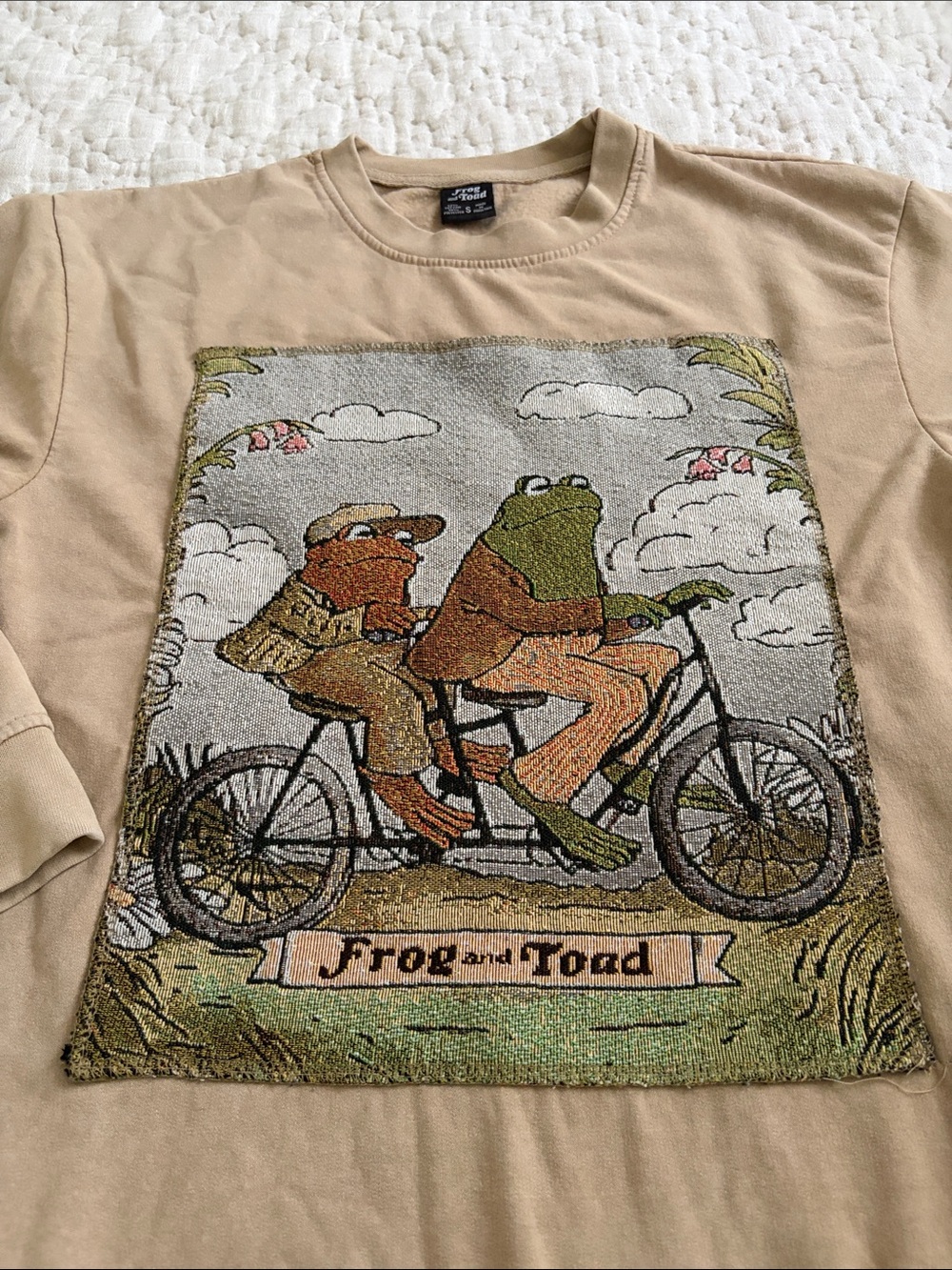 Frog and Toad Tapestry Sweatshirt- Small